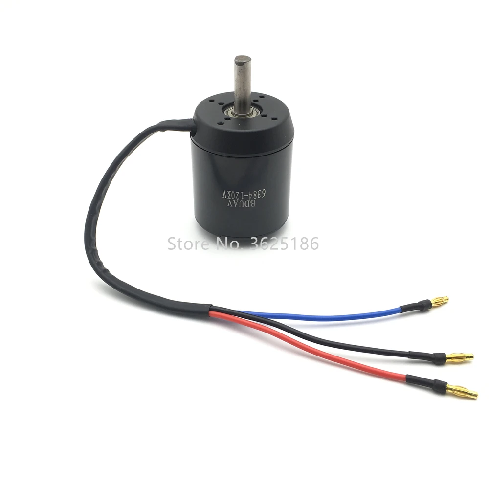 6384 120KV محرك BLDC بدون فرشا - مراجعة 6384 Brushless Motor Sensored وسعره